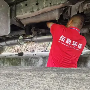 Crane exhaust gas purifier