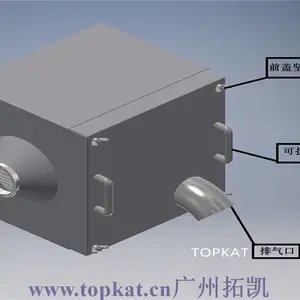 拓凯堆高机尾气净化器堆高机黑烟净化器厂家