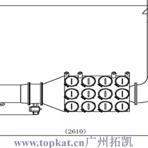 拓凯金属免维护黑烟净化器DPF颗粒捕捉器