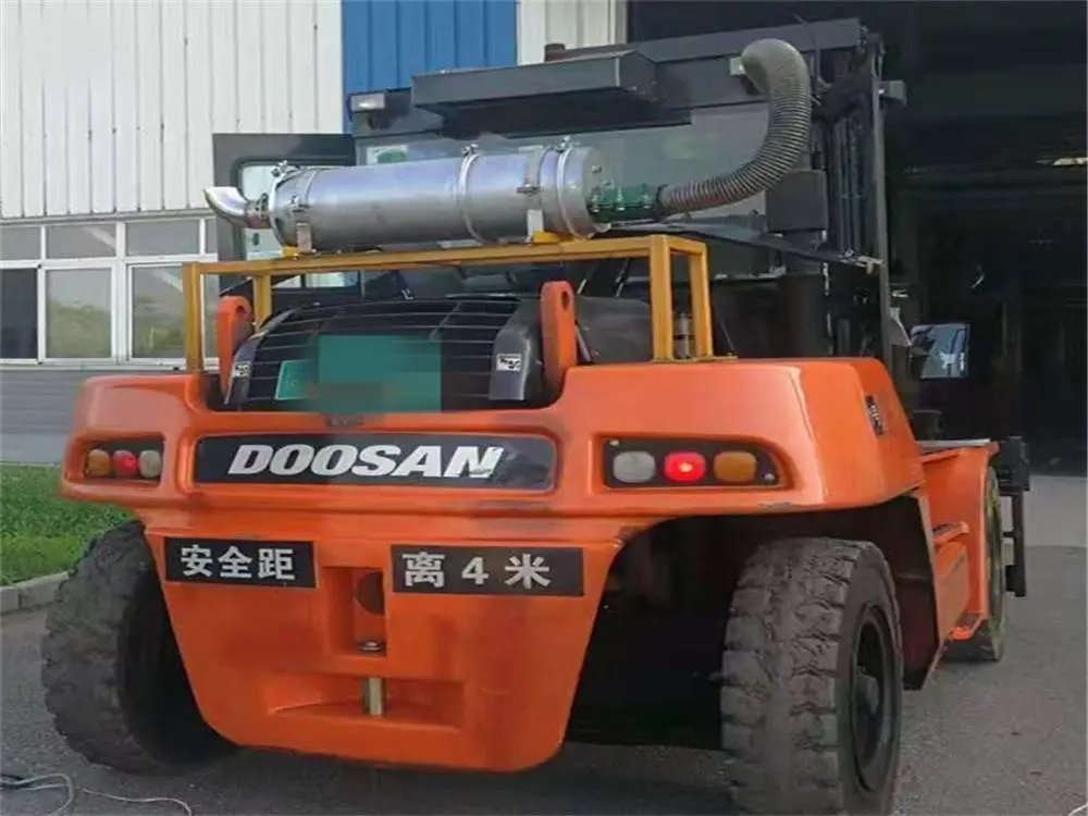 拓凯大型叉车尾气净化器叉车黑烟净化器厂家